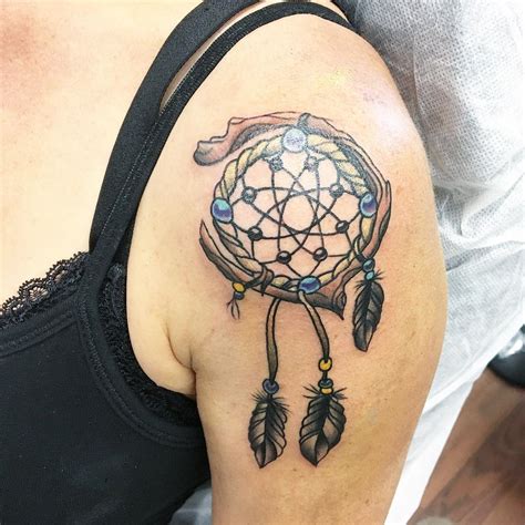 dream catcher tattoo